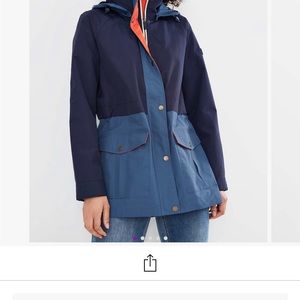 Joules Dewberry Raincoat SZ12 NWT